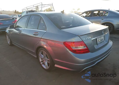 2012 Mercedes-Benz C 250 from USA, damaged, VIN WDDGF4HB3CA658779